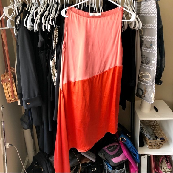 NWT ROBERT RODRIGUEZ COLOR BLOCK CASCADE DRESS - Picture 7 of 7